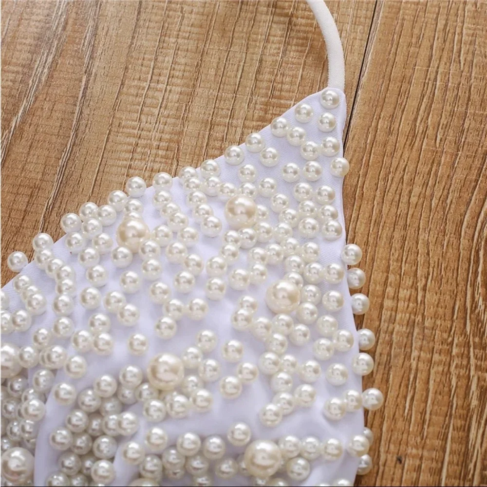 💕Pearl White Bikini Set💕👙